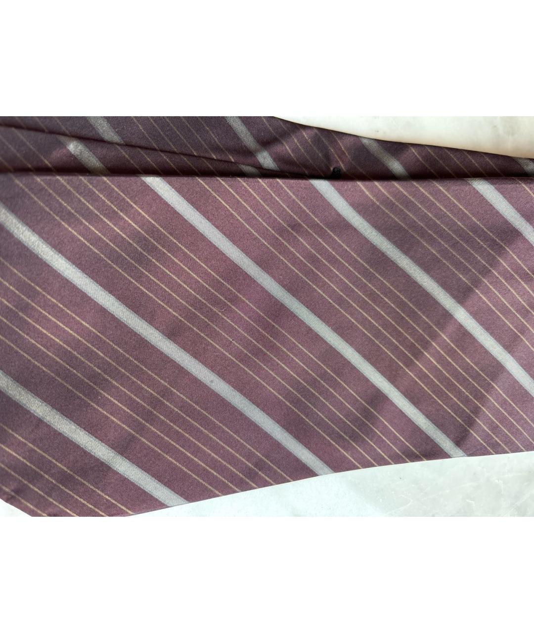 SAINT LAURENT Бордовый галстук, фото 2