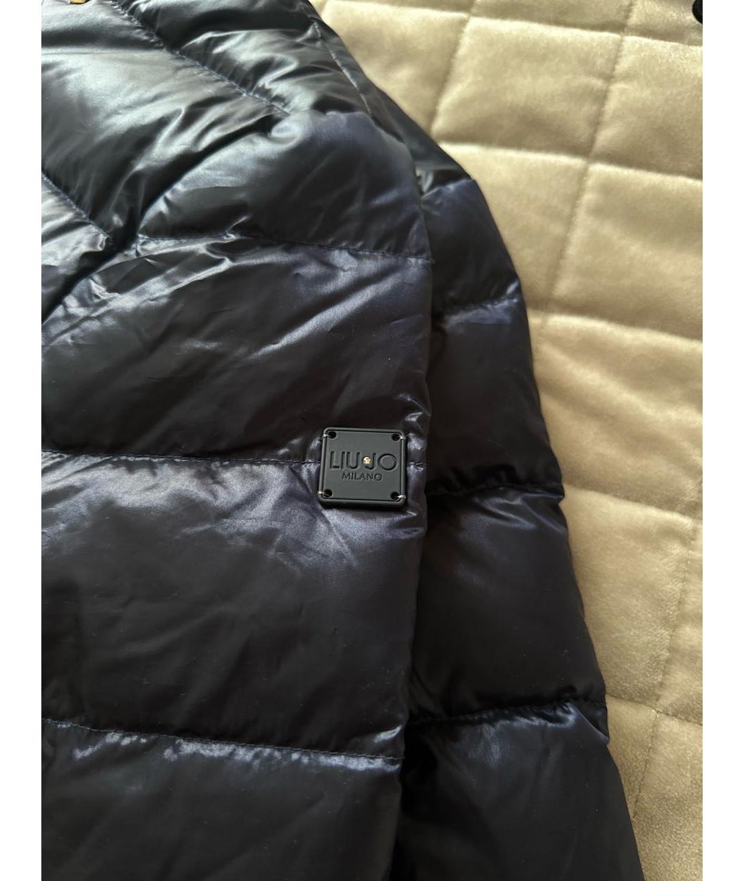 LIU JO Темно-синяя куртка, фото 5