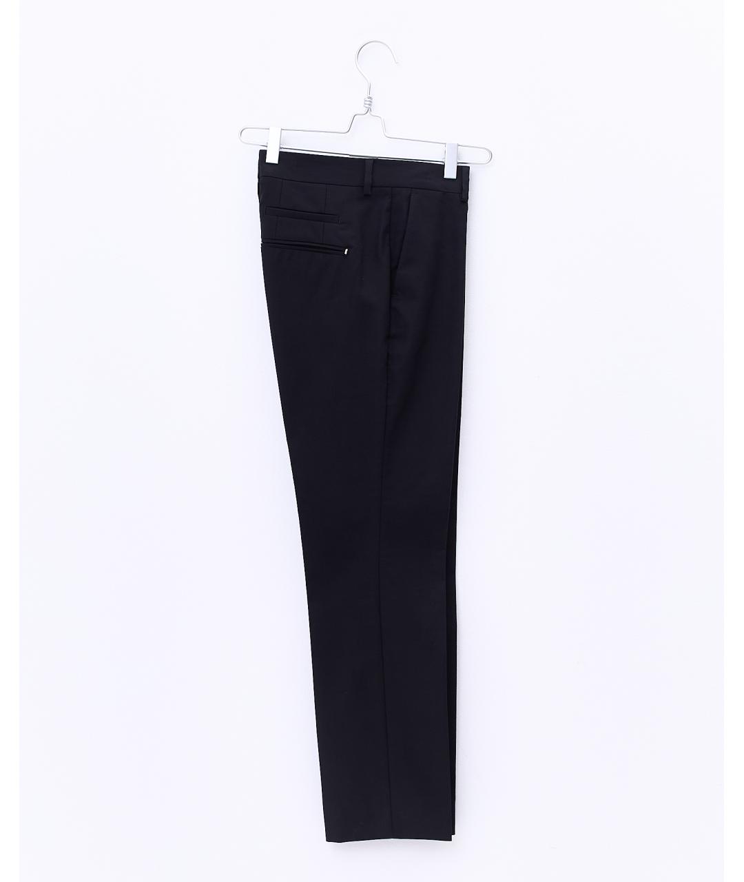 SPORTMAX Черные хлопковые брюки узкие, фото 2