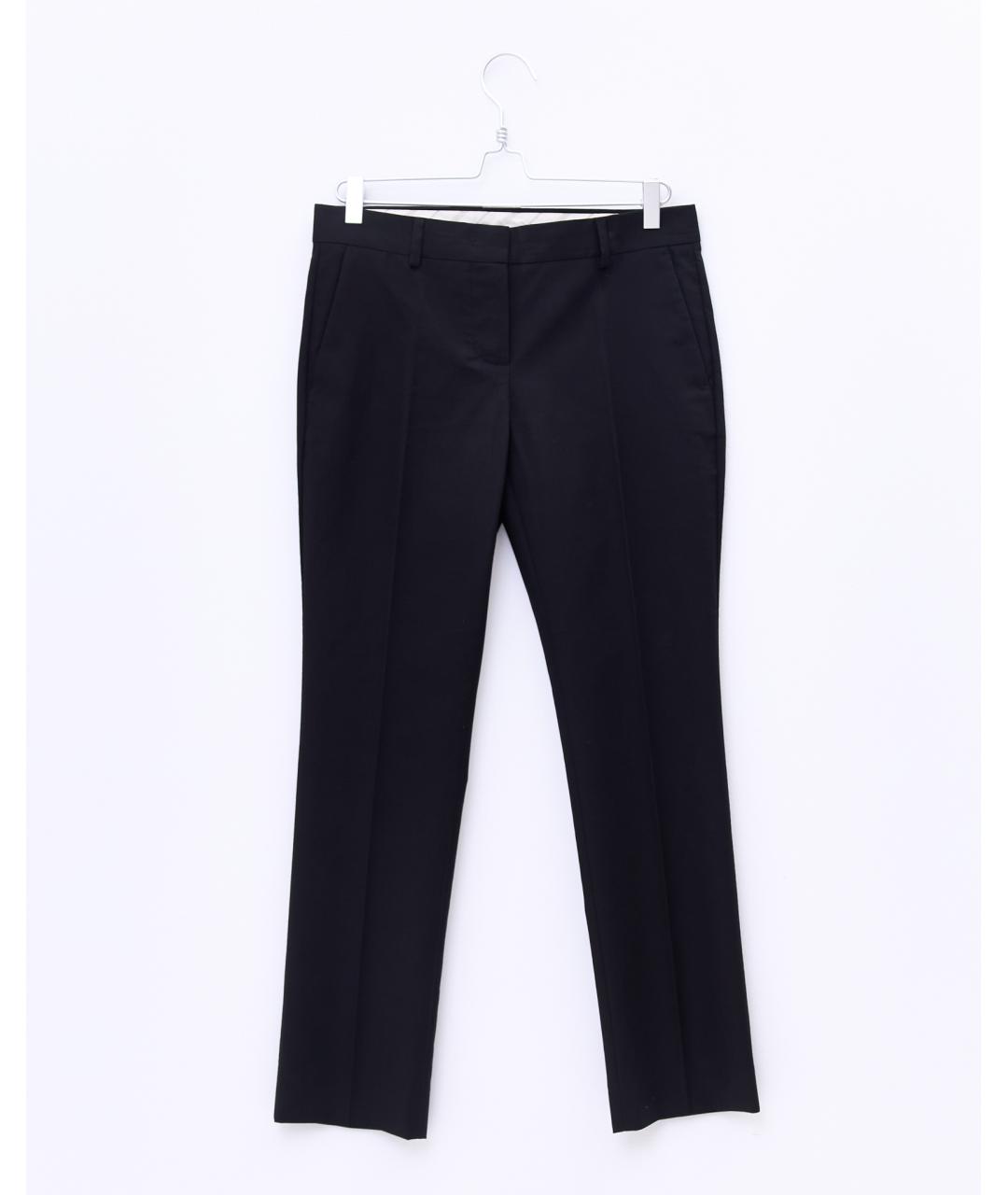 SPORTMAX Черные хлопковые брюки узкие, фото 6