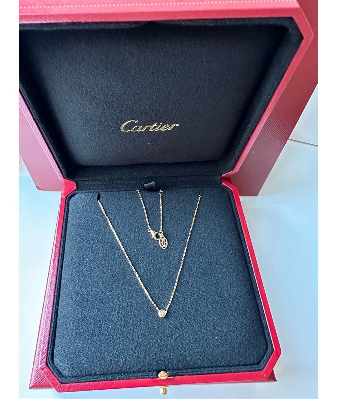 CARTIER Золотая подвеска из желтого золота, фото 2