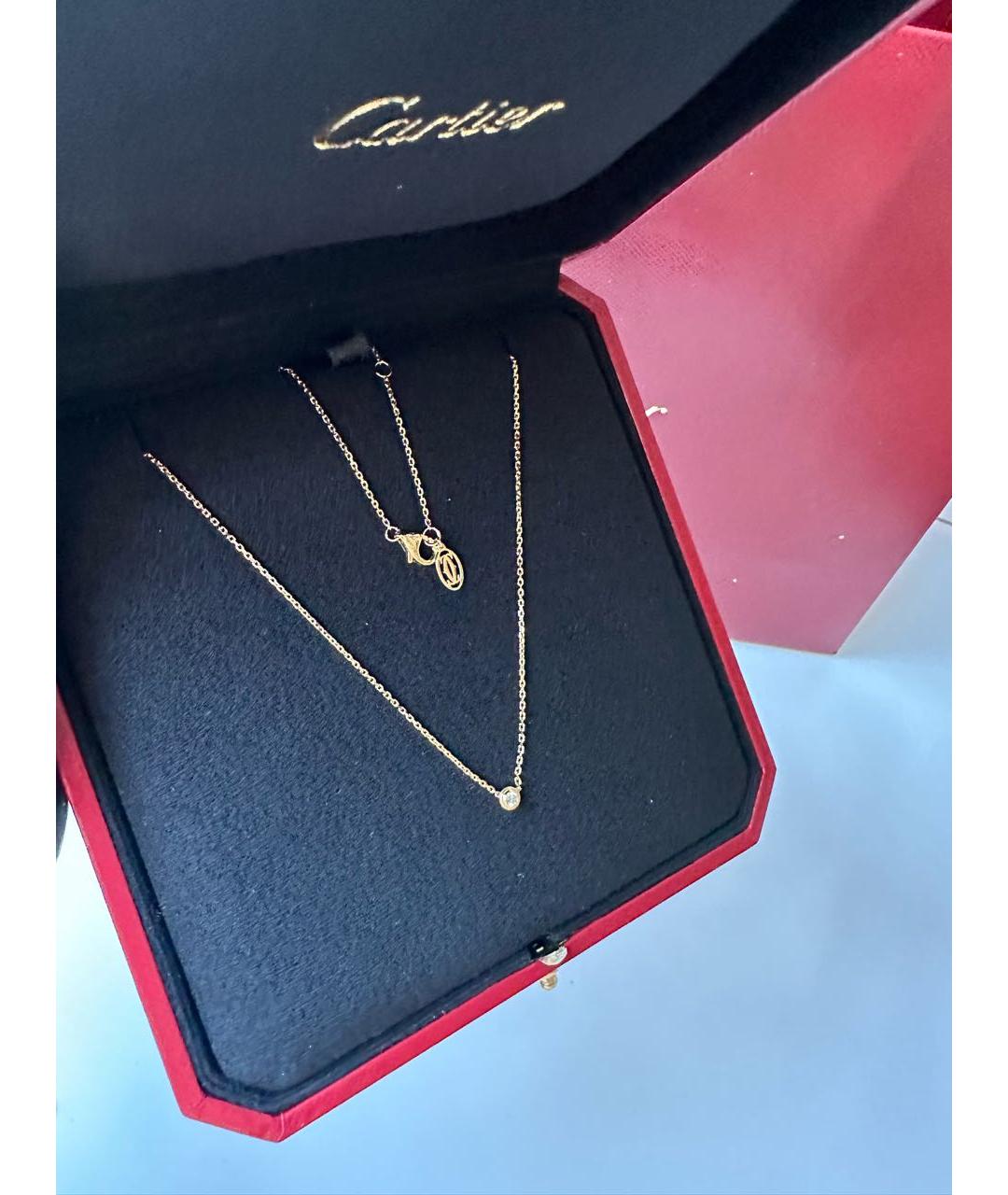 CARTIER Золотая подвеска из желтого золота, фото 3