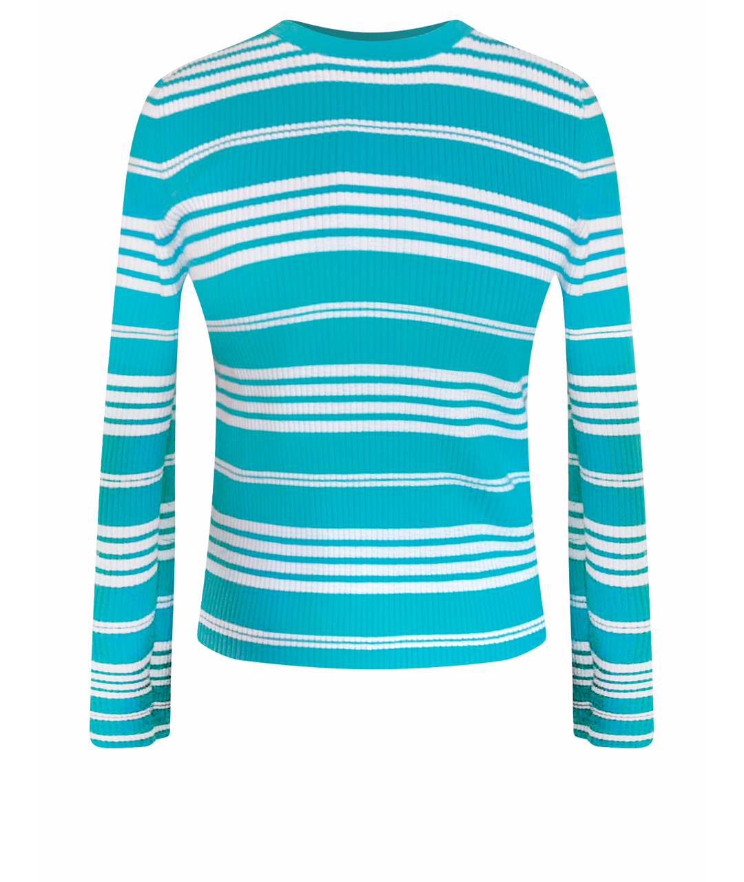 MICHAEL KORS Голубой хлопко-эластановый джемпер / свитер, фото 1