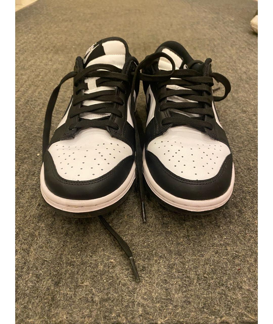 NIKE Черные кожаные кроссовки, фото 2
