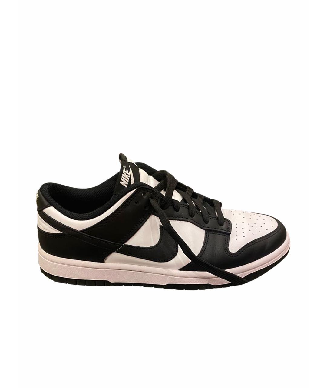 NIKE Черные кожаные кроссовки, фото 1