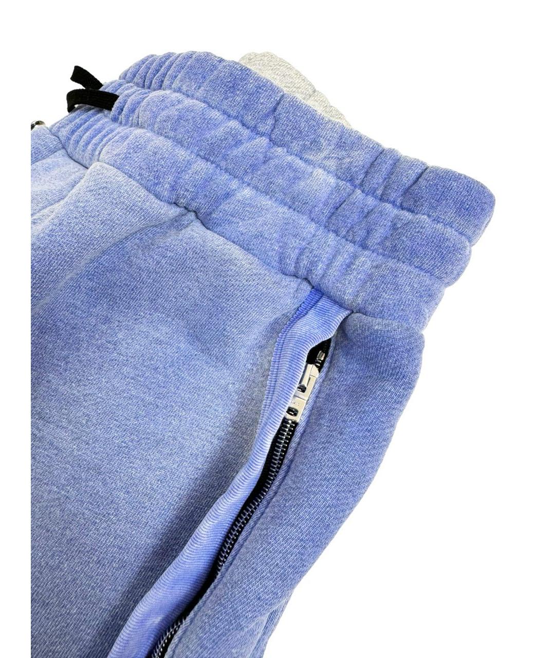 AMIRI Синие хлопковые повседневные брюки, фото 5