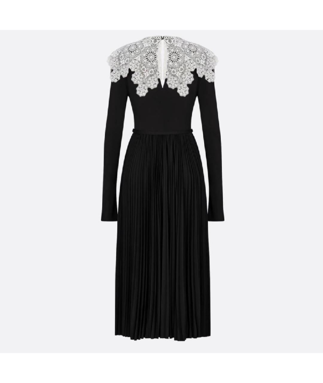 CHRISTIAN DIOR PRE-OWNED Черное вискозное вечернее платье, фото 3