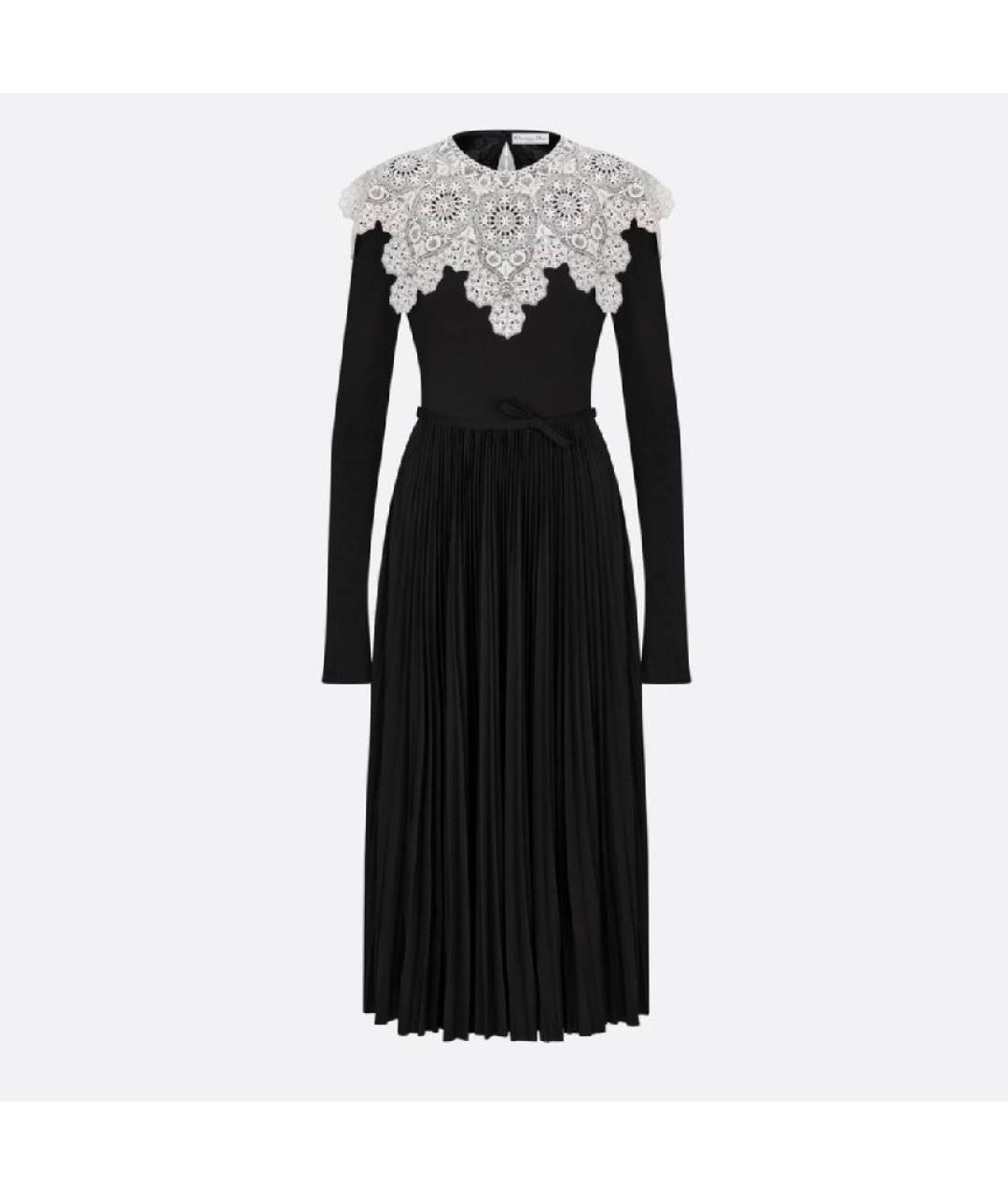 CHRISTIAN DIOR PRE-OWNED Черное вискозное вечернее платье, фото 6