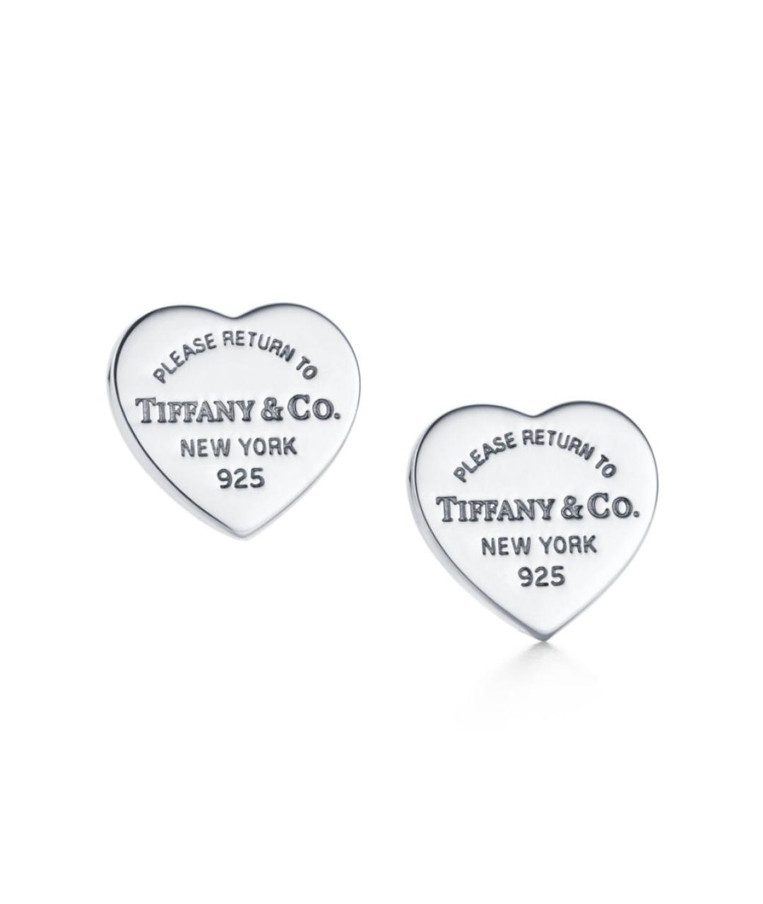 TIFFANY&CO Бирюзовые серебряные серьги, фото 5
