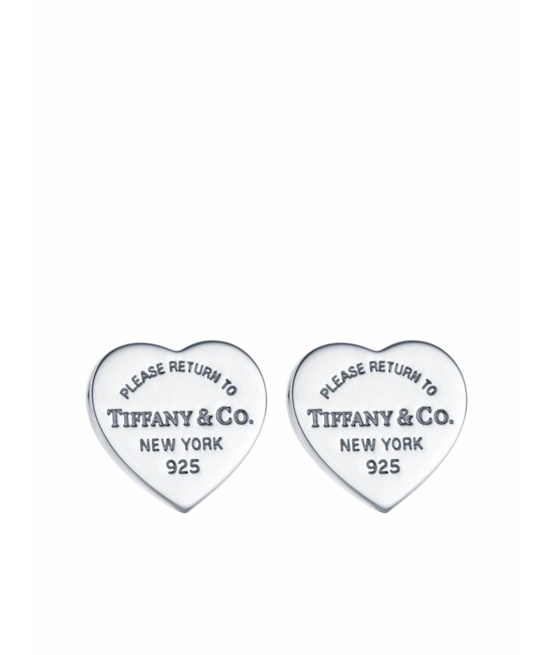 TIFFANY&CO Бирюзовые серебряные серьги, фото 1