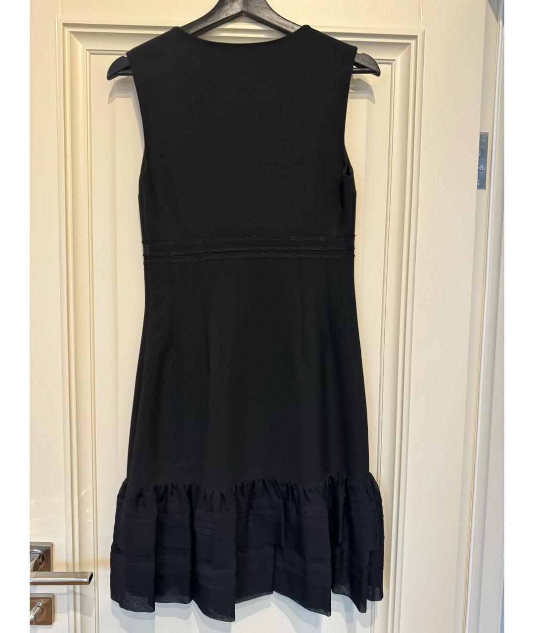 DIANE VON FURSTENBERG Черное коктейльное платье, фото 2
