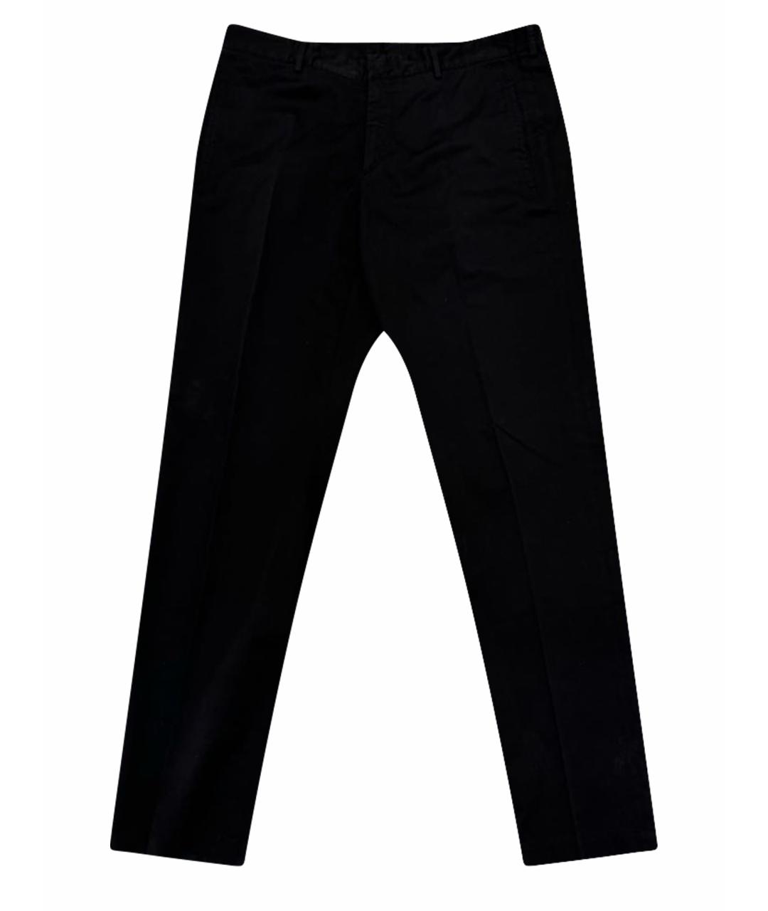 PRADA Черные классические брюки, фото 1