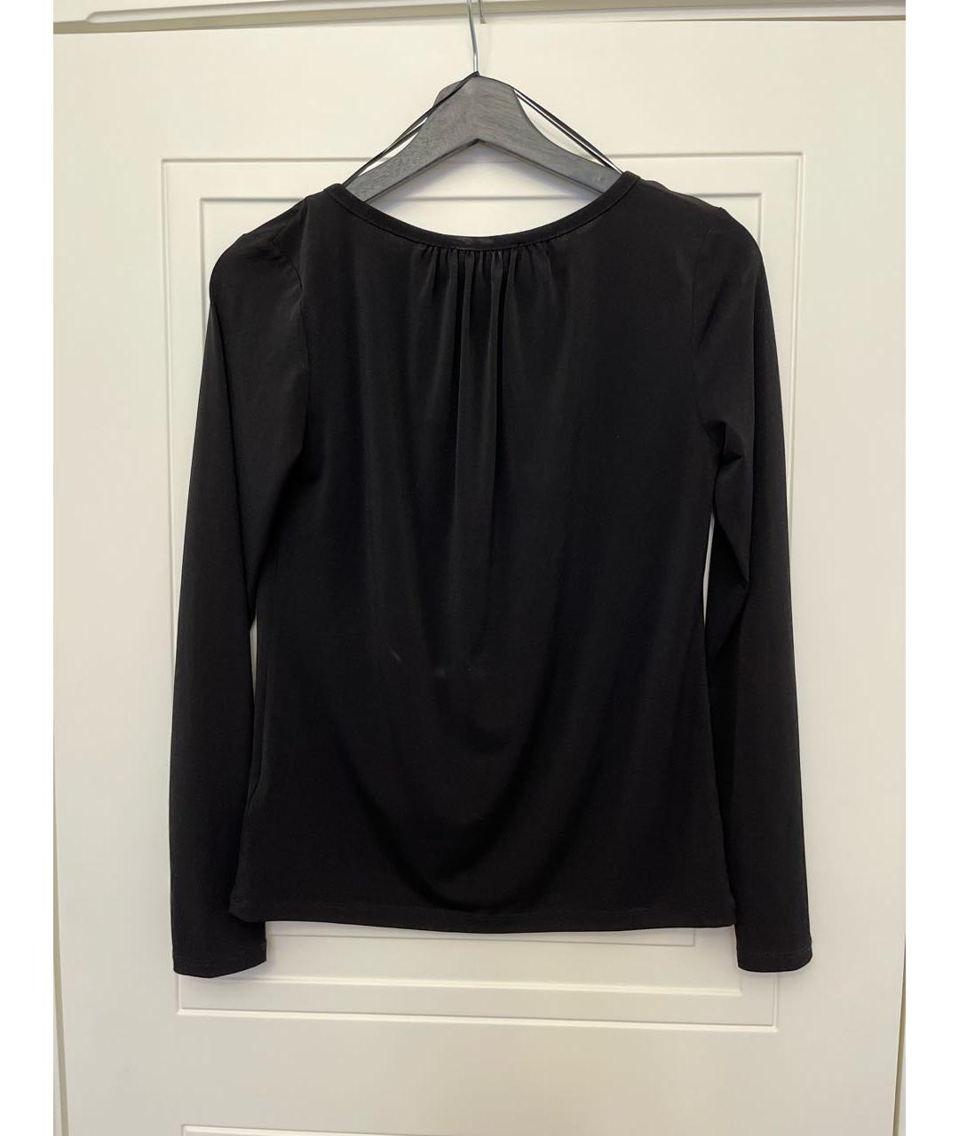 MICHAEL MICHAEL KORS Черная полиэстеровая блузы, фото 2