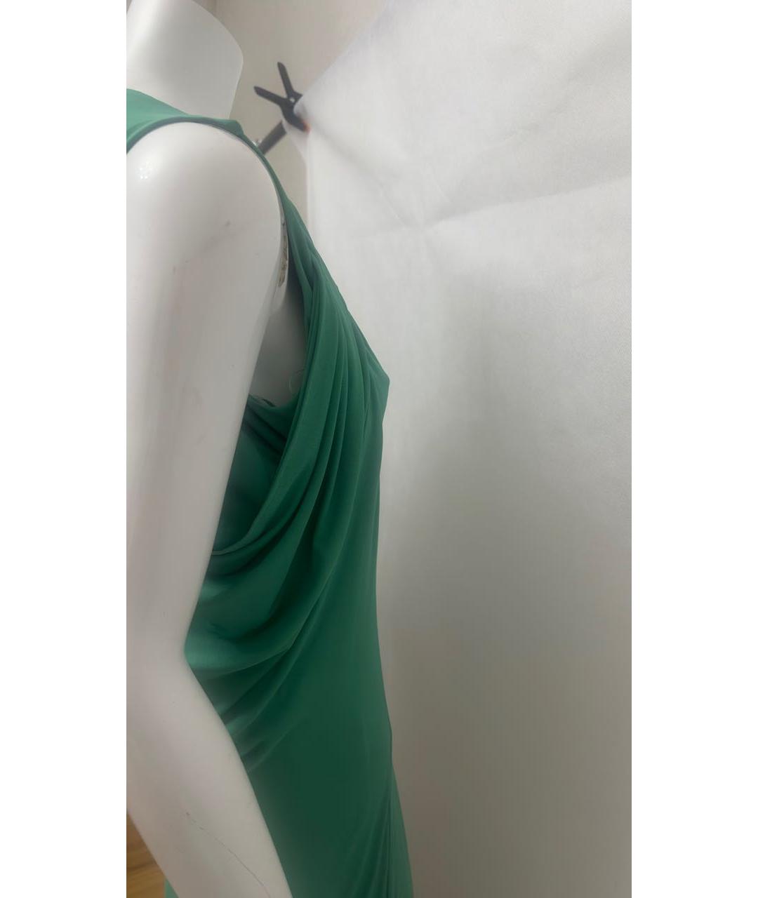 CAVALLI CLASS Зеленые вечернее платье, фото 6