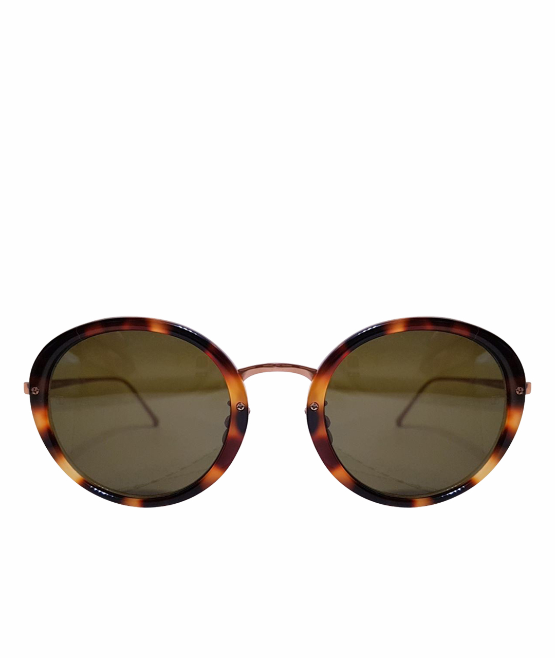 LINDA FARROW Мульти металлические солнцезащитные очки, фото 1