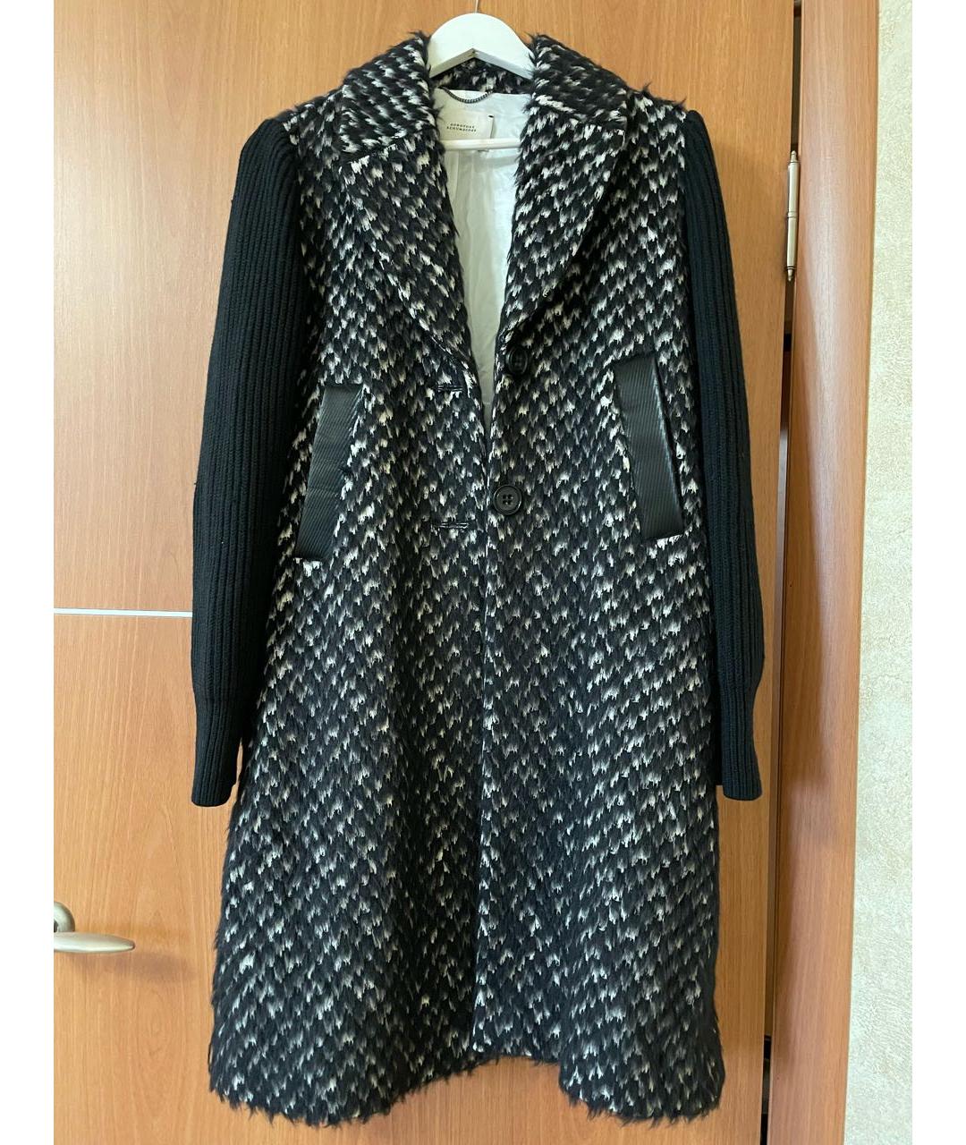 DOROTHEE SCHUMACHER Черное шерстяное пальто, фото 8