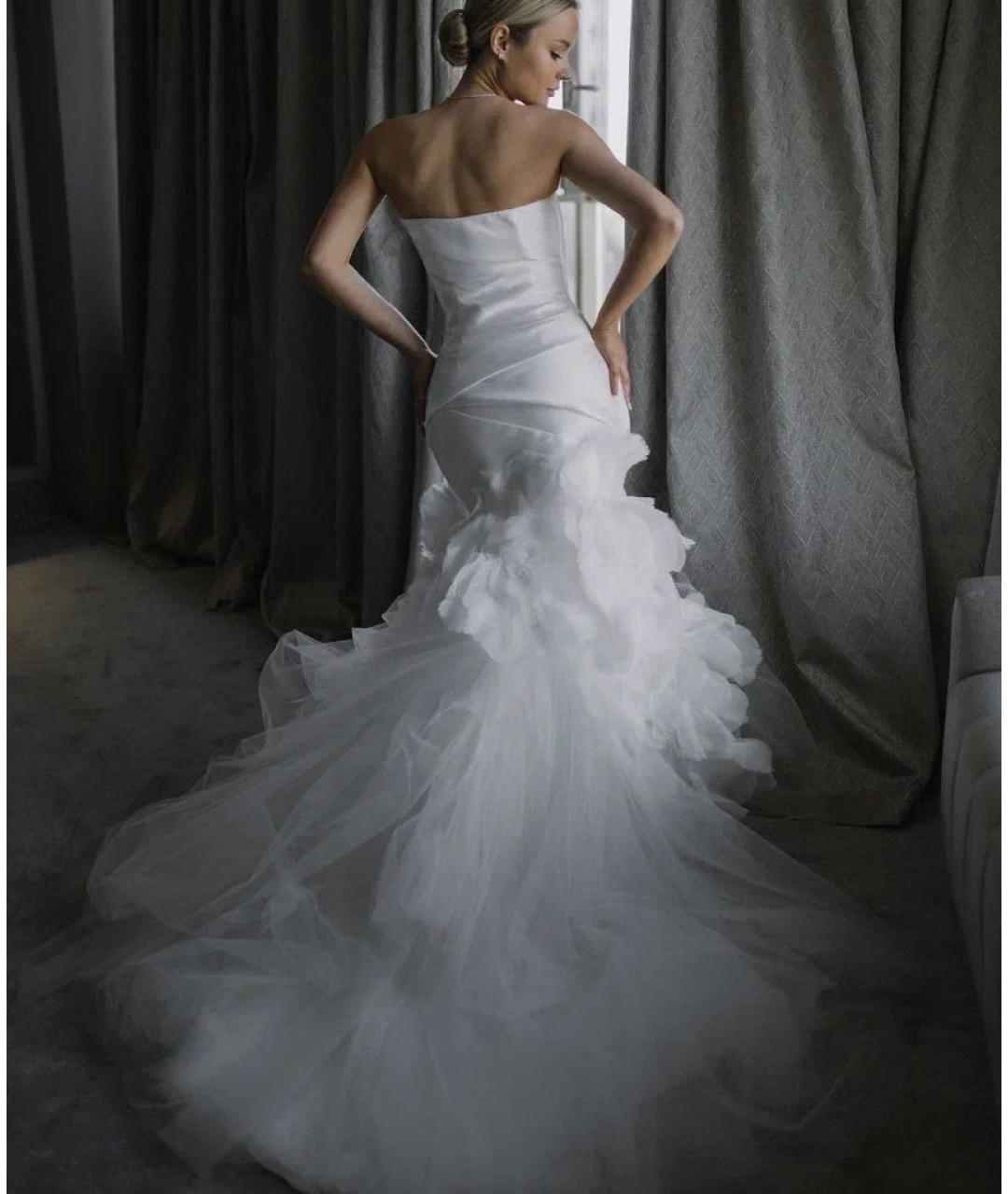 VERA WANG Белое свадебное платье, фото 2