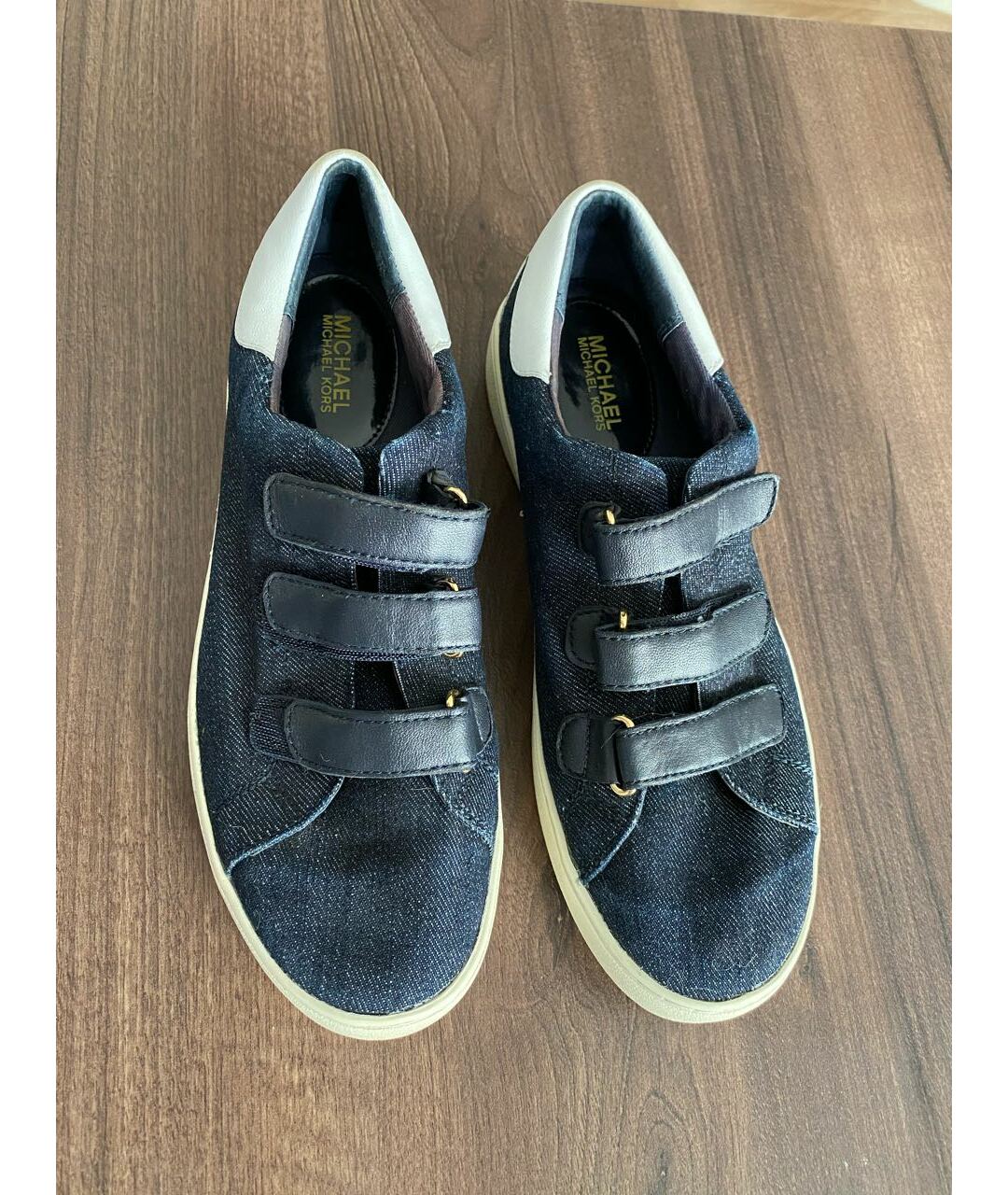 MICHAEL KORS Темно-синие кроссовки, фото 2