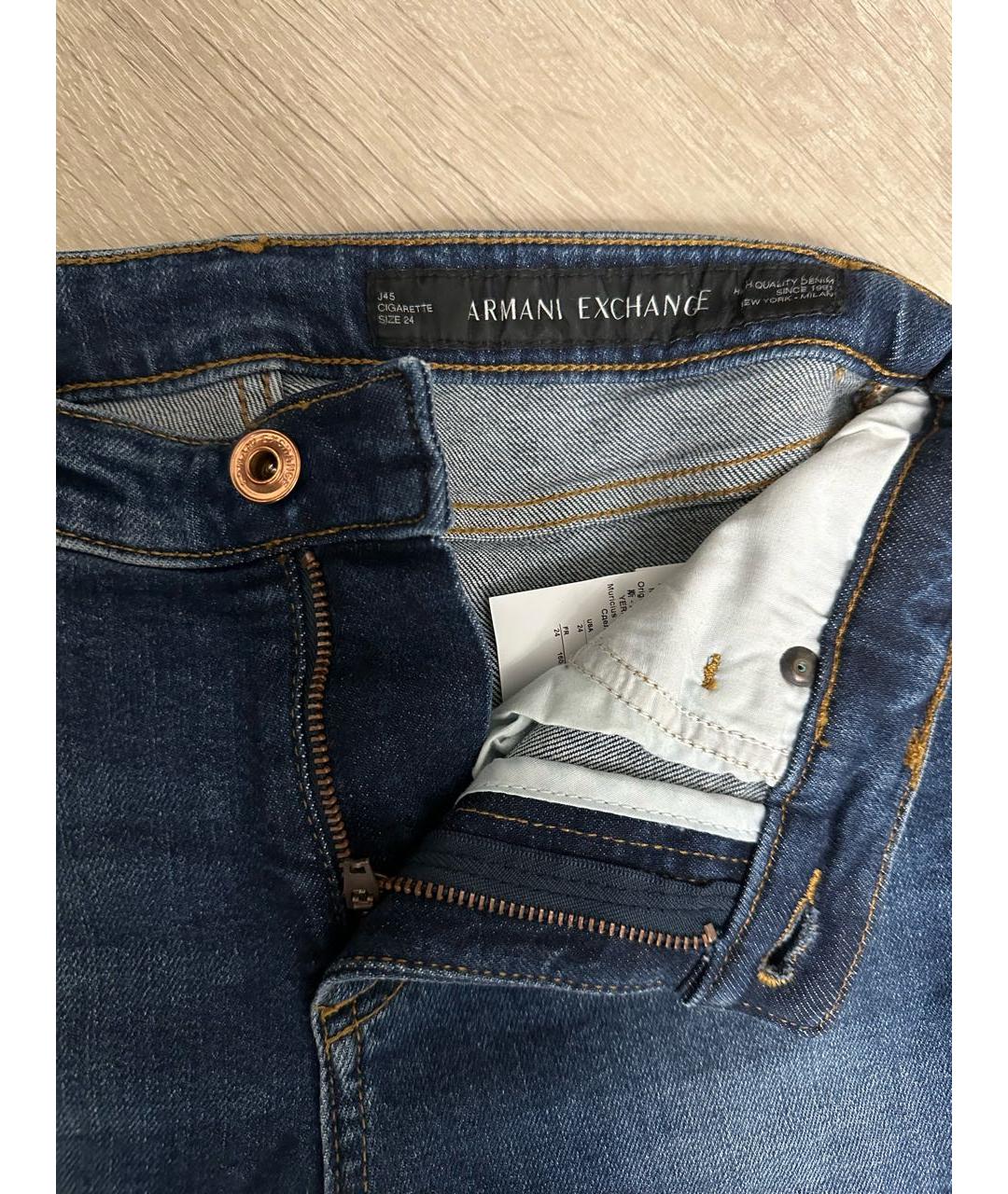 ARMANI EXCHANGE Хлопковые джинсы слим, фото 3