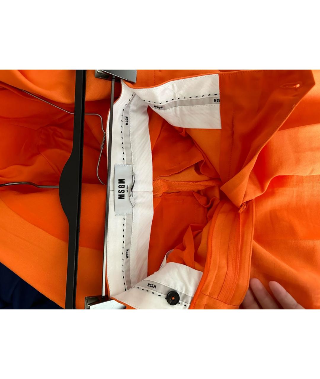 MSGM Оранжевый костюм с брюками, фото 3