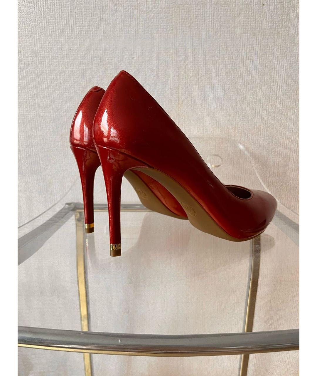 MICHAEL KORS Красные кожаные туфли, фото 6