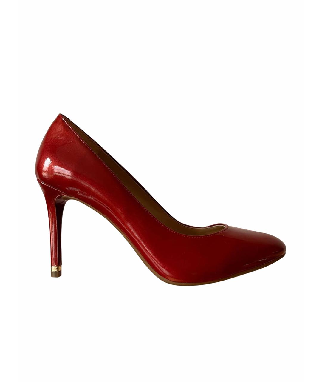 MICHAEL KORS Красные кожаные туфли, фото 1