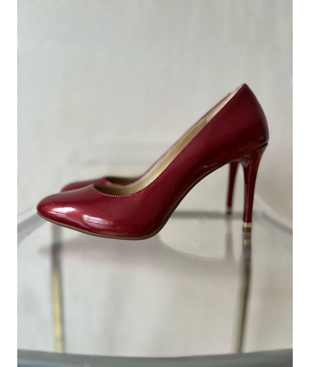 MICHAEL KORS Красные кожаные туфли, фото 5