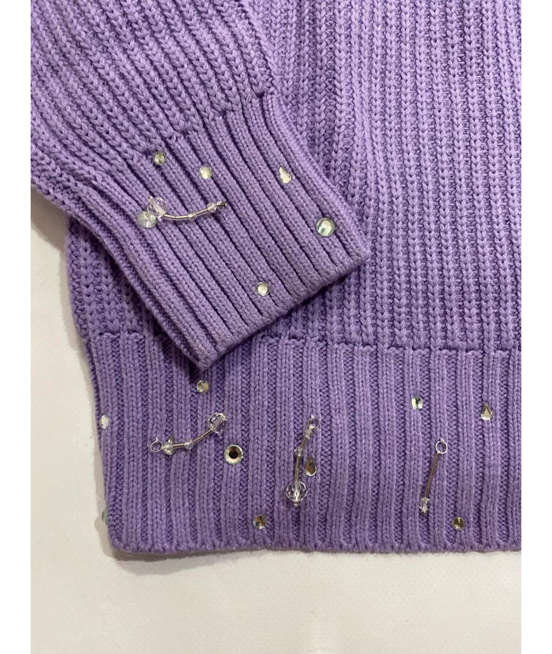 PINKO Фиолетовый джемпер / свитер, фото 2