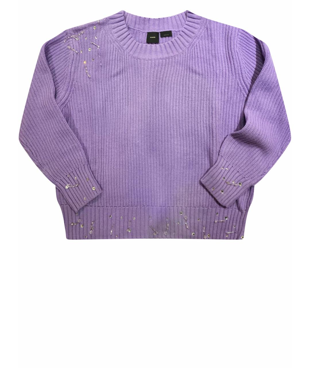 PINKO Фиолетовый джемпер / свитер, фото 1