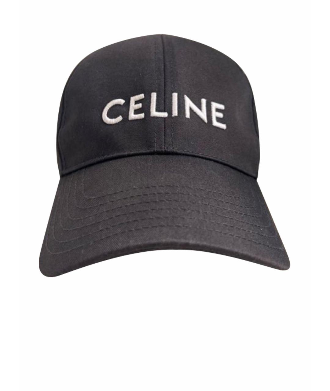 CELINE PRE-OWNED Черная кепка, фото 1