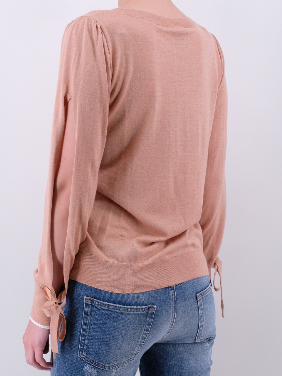 LOUIS VUITTON PRE-OWNED Розовый кашемировый джемпер / свитер, фото 3