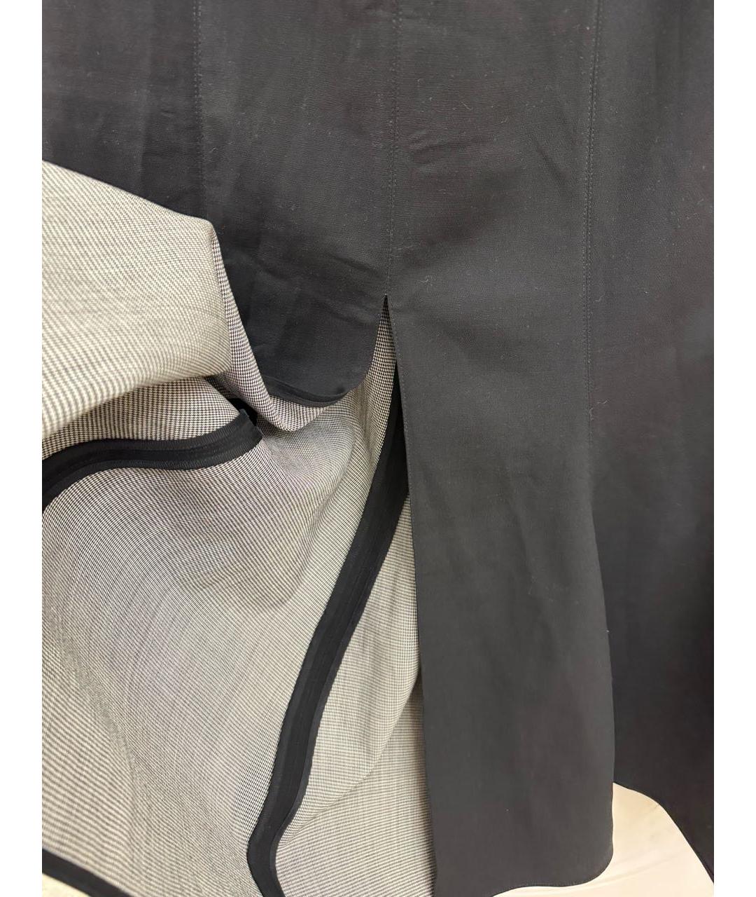 STELLA MCCARTNEY Черная шерстяная юбка макси, фото 4
