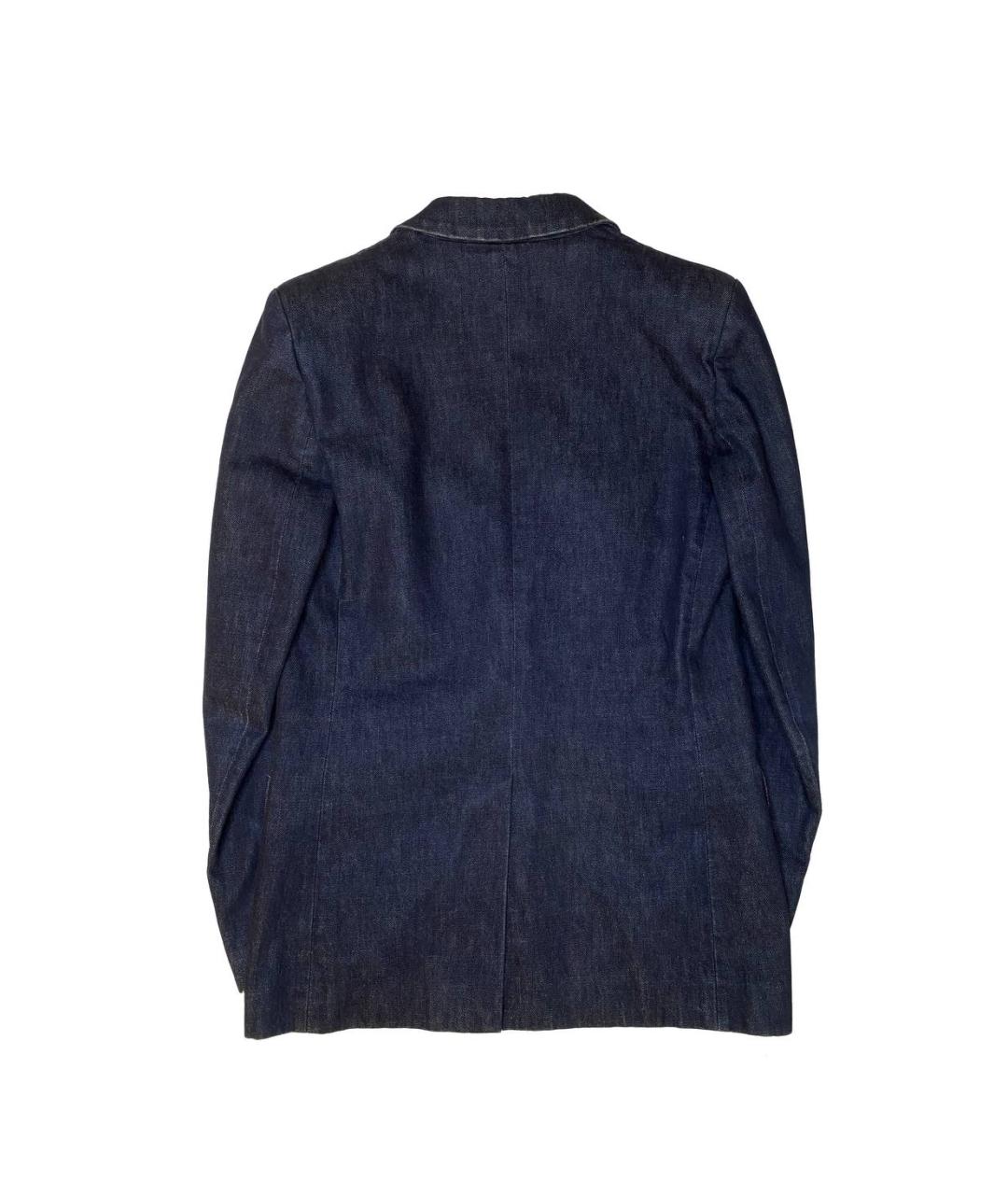 MAISON MARGIELA Темно-синий деним пиджак, фото 2
