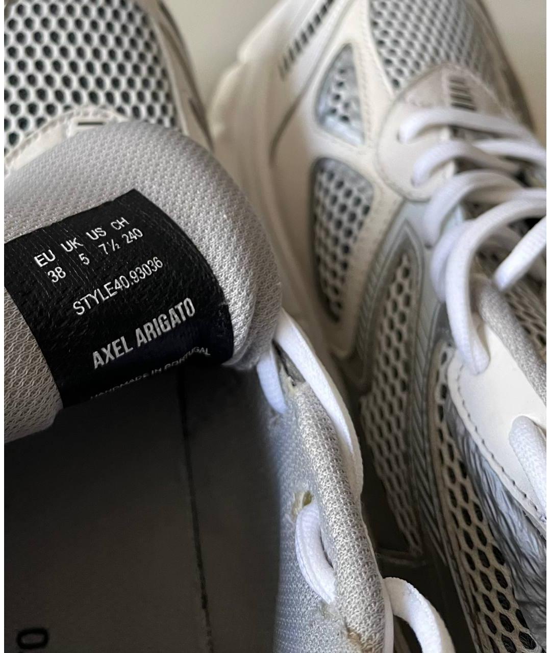 AXEL ARIGATO Белые текстильные кроссовки, фото 6