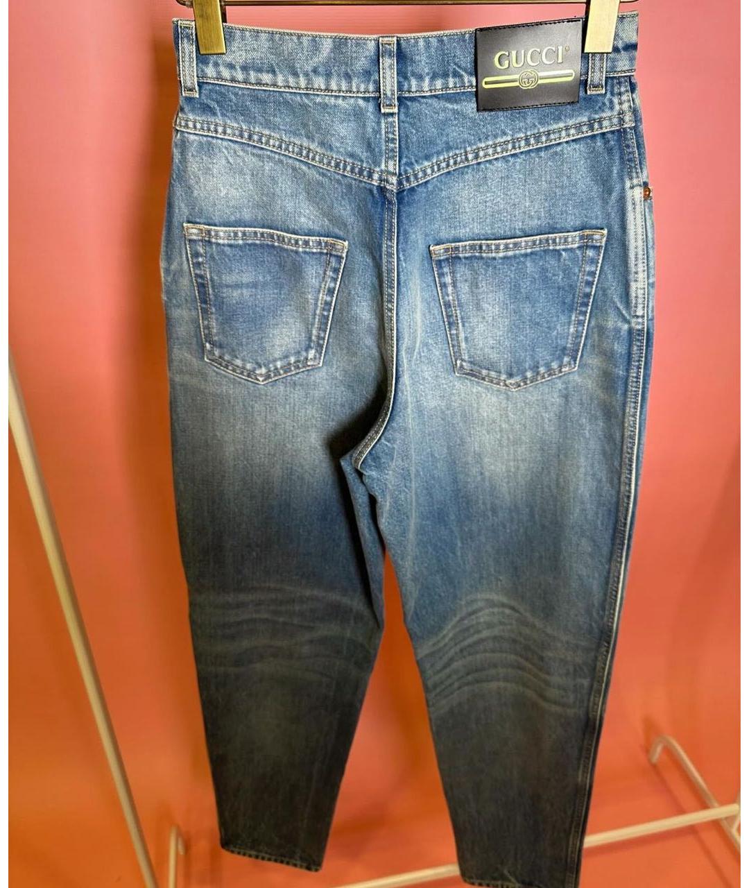 GUCCI Прямые джинсы, фото 4
