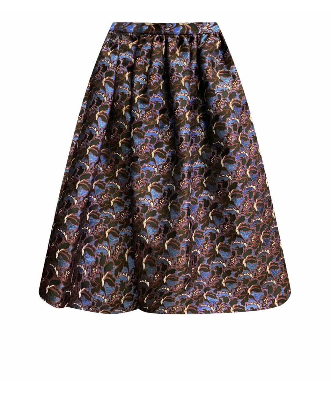 MSGM Мульти полиэстеровая юбка макси, фото 1