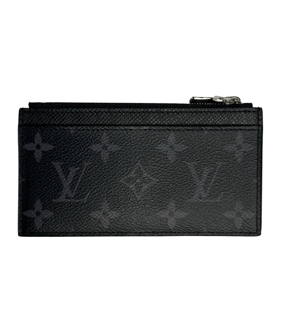 LOUIS VUITTON PRE-OWNED Антрацитовый кардхолдер, фото 2