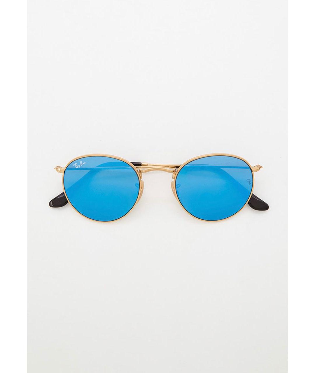 RAY BAN Голубые солнцезащитные очки, фото 7