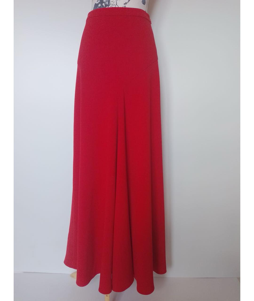 MOSCHINO Красная юбка макси, фото 7