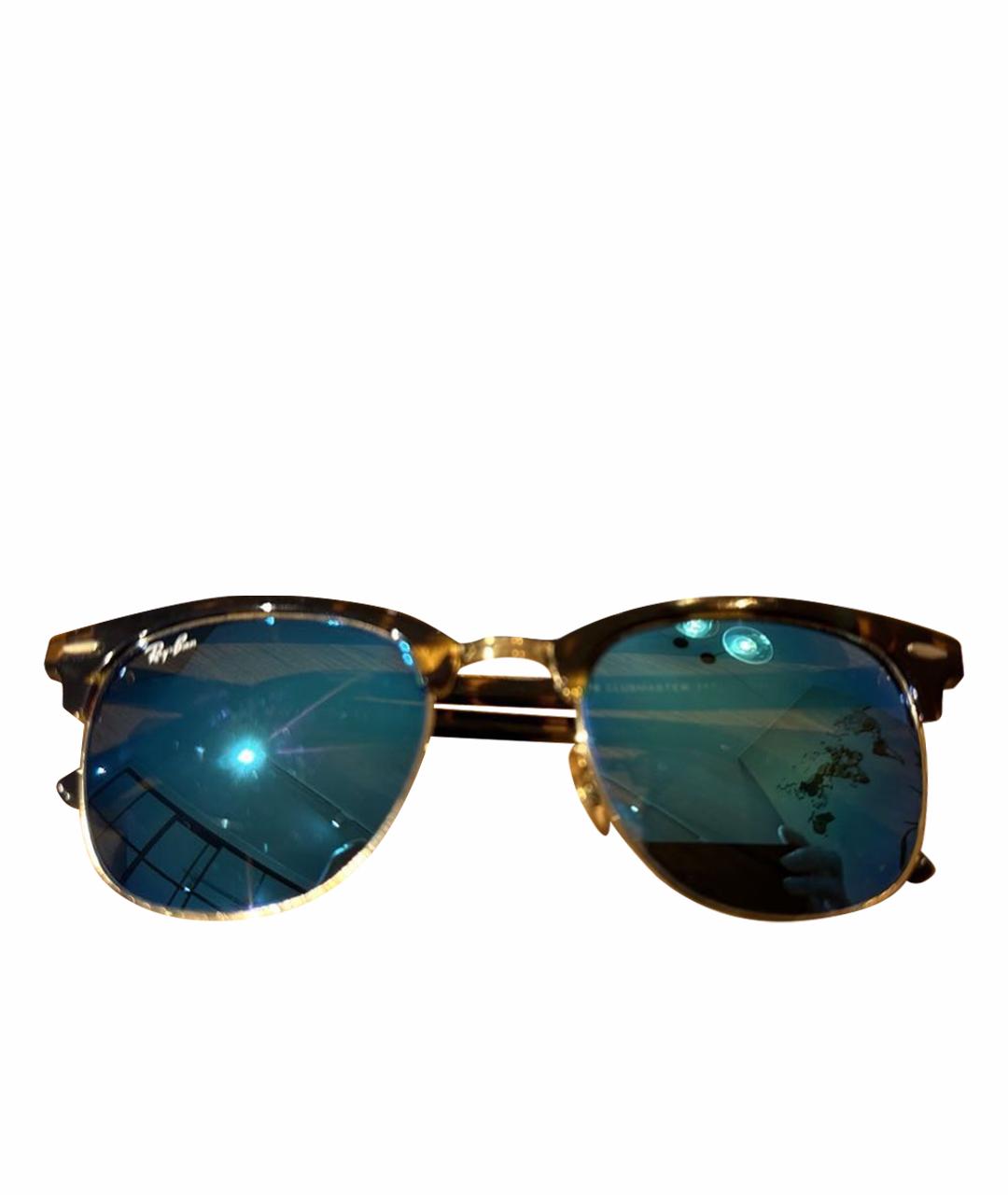 RAY BAN Голубые пластиковые солнцезащитные очки, фото 1
