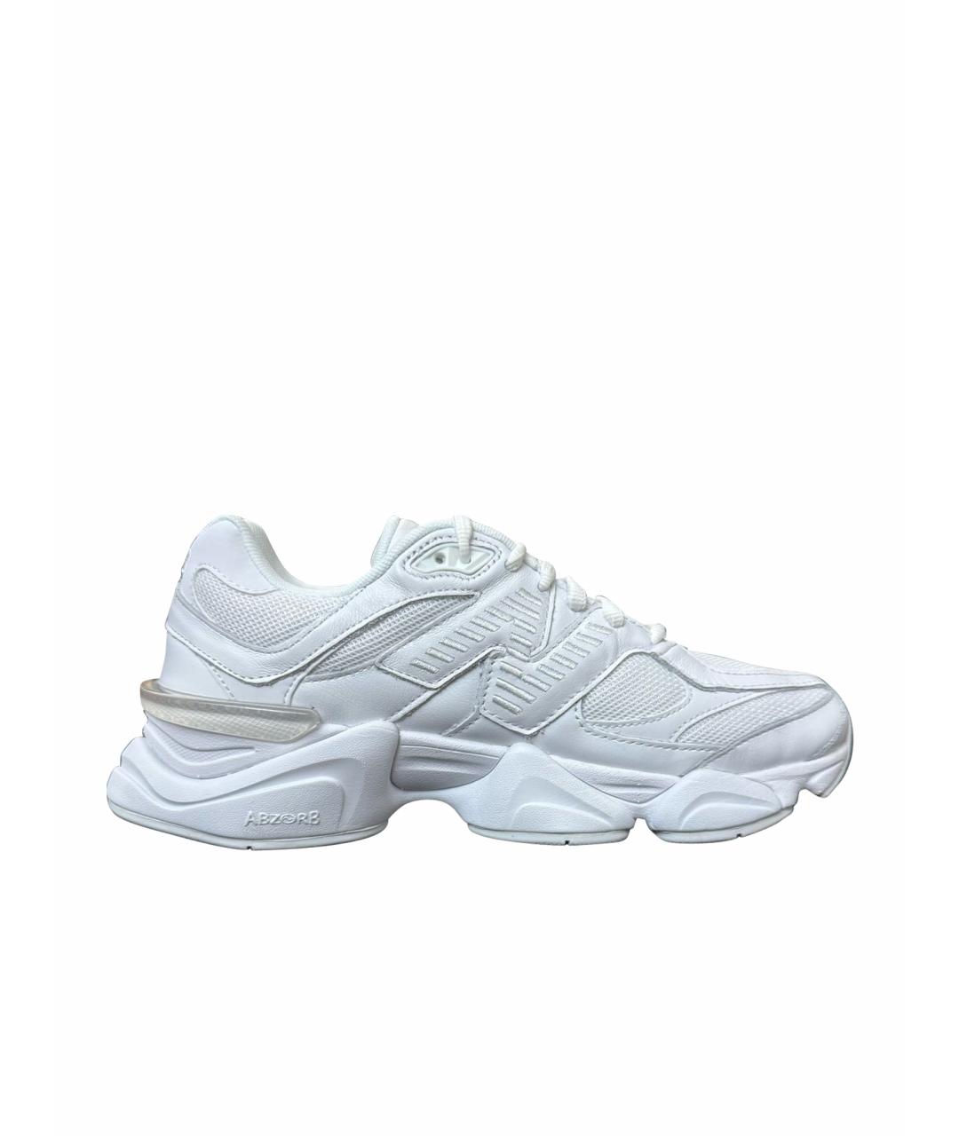 NEW BALANCE Белые кожаные кроссовки, фото 1