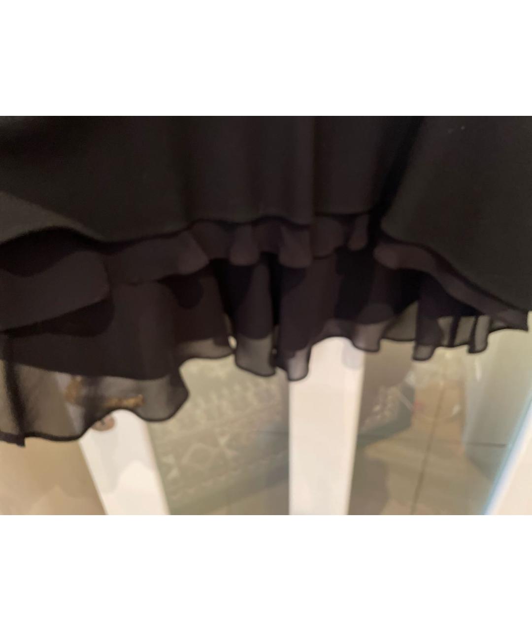 ESCADA Черная шерстяная юбка макси, фото 5