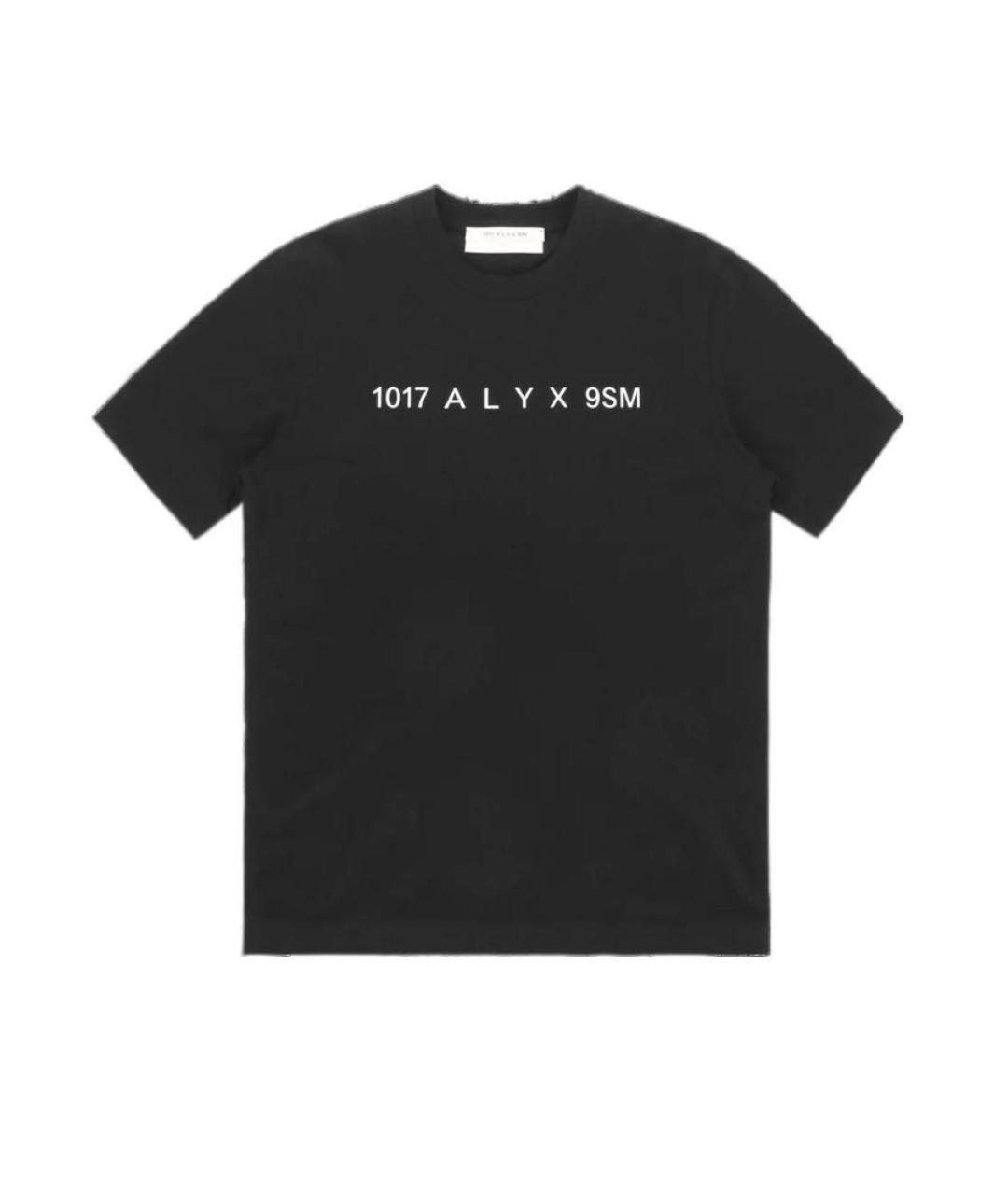 1017 ALYX 9SM Черная футболка, фото 1