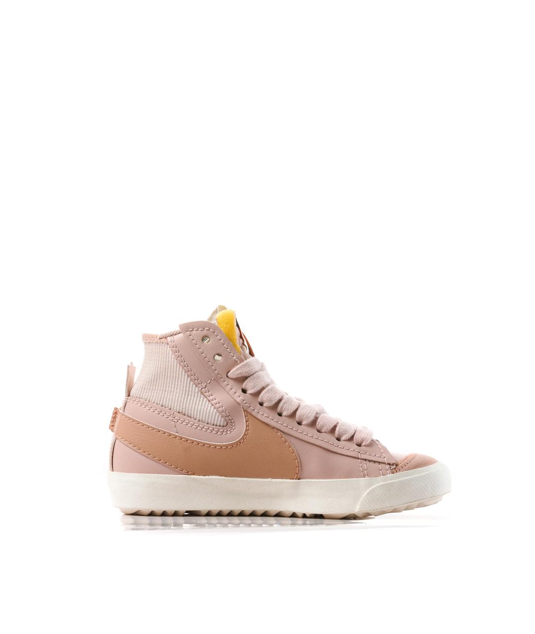 NIKE Розовые кожаные кеды, фото 6