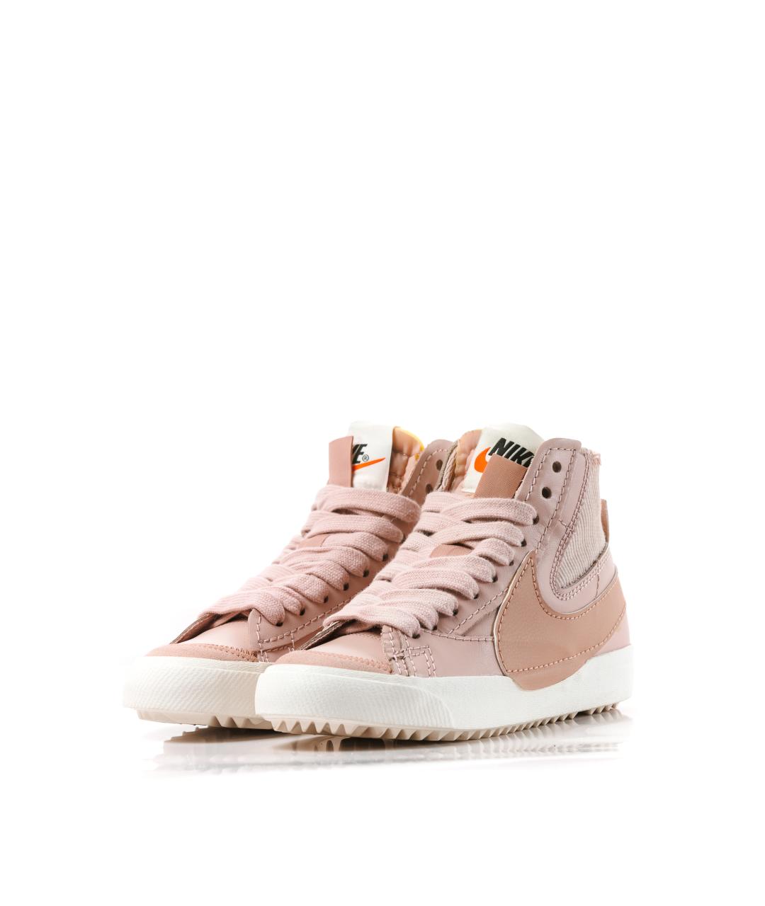 NIKE Розовые кожаные кеды, фото 2