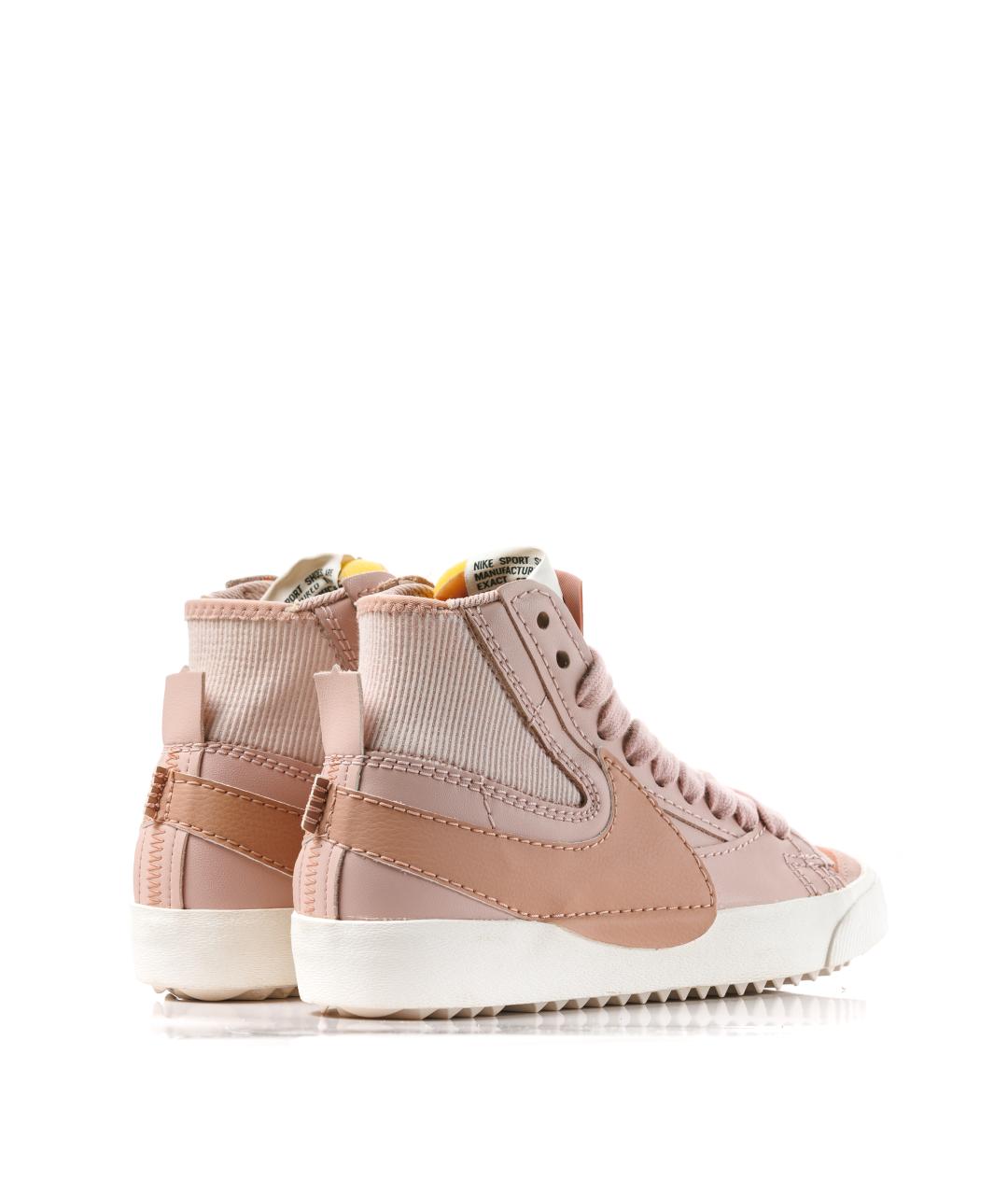 NIKE Розовые кожаные кеды, фото 3