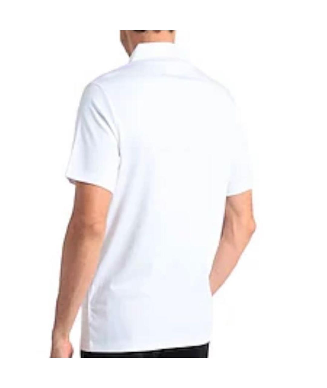 MICHAEL KORS Белое хлопковое поло с коротким рукавом, фото 2