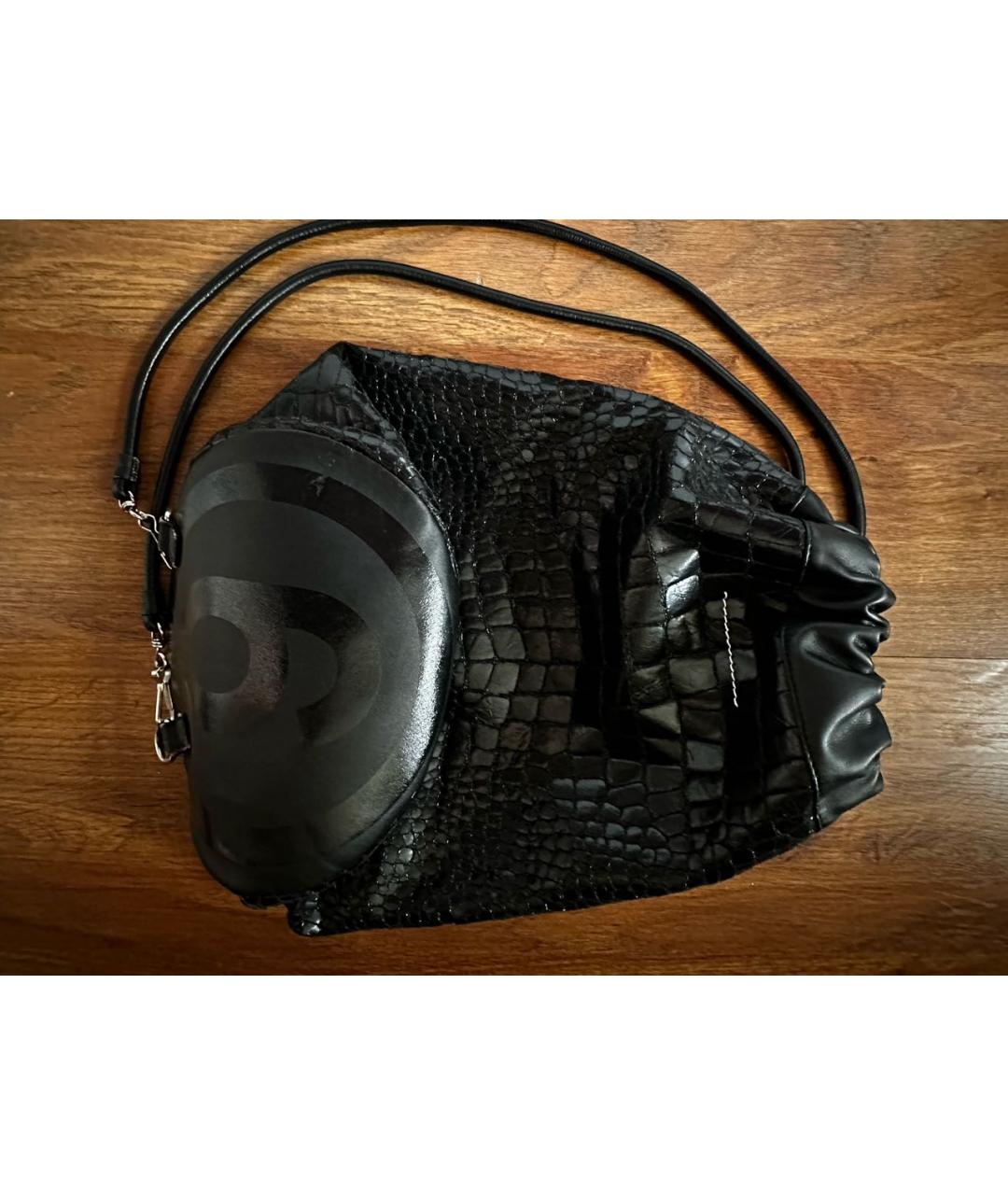 MM6 MAISON MARGIELA Черный рюкзак из искусственной кожи, фото 5