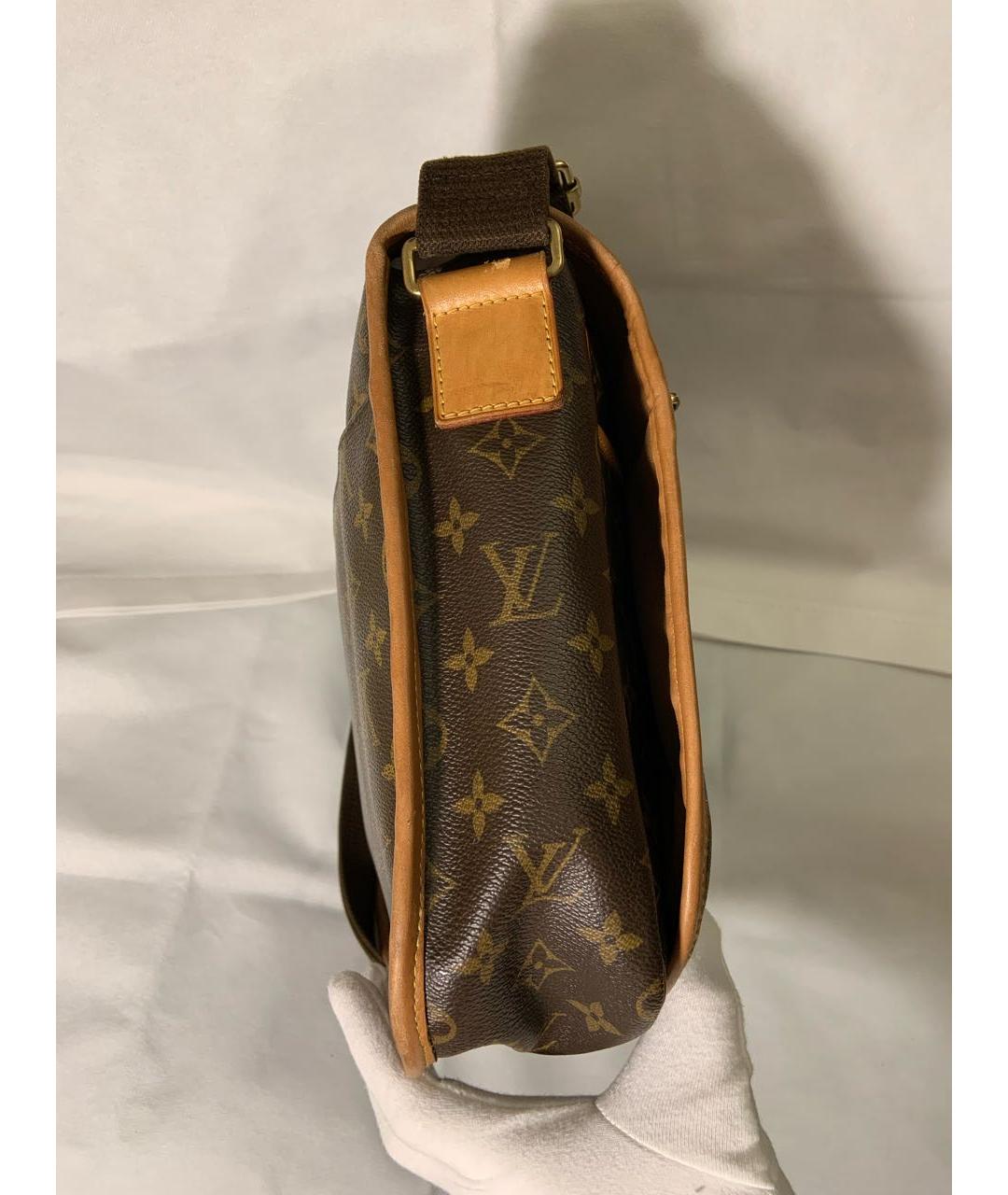 LOUIS VUITTON PRE-OWNED Коричневая сумка через плечо, фото 6