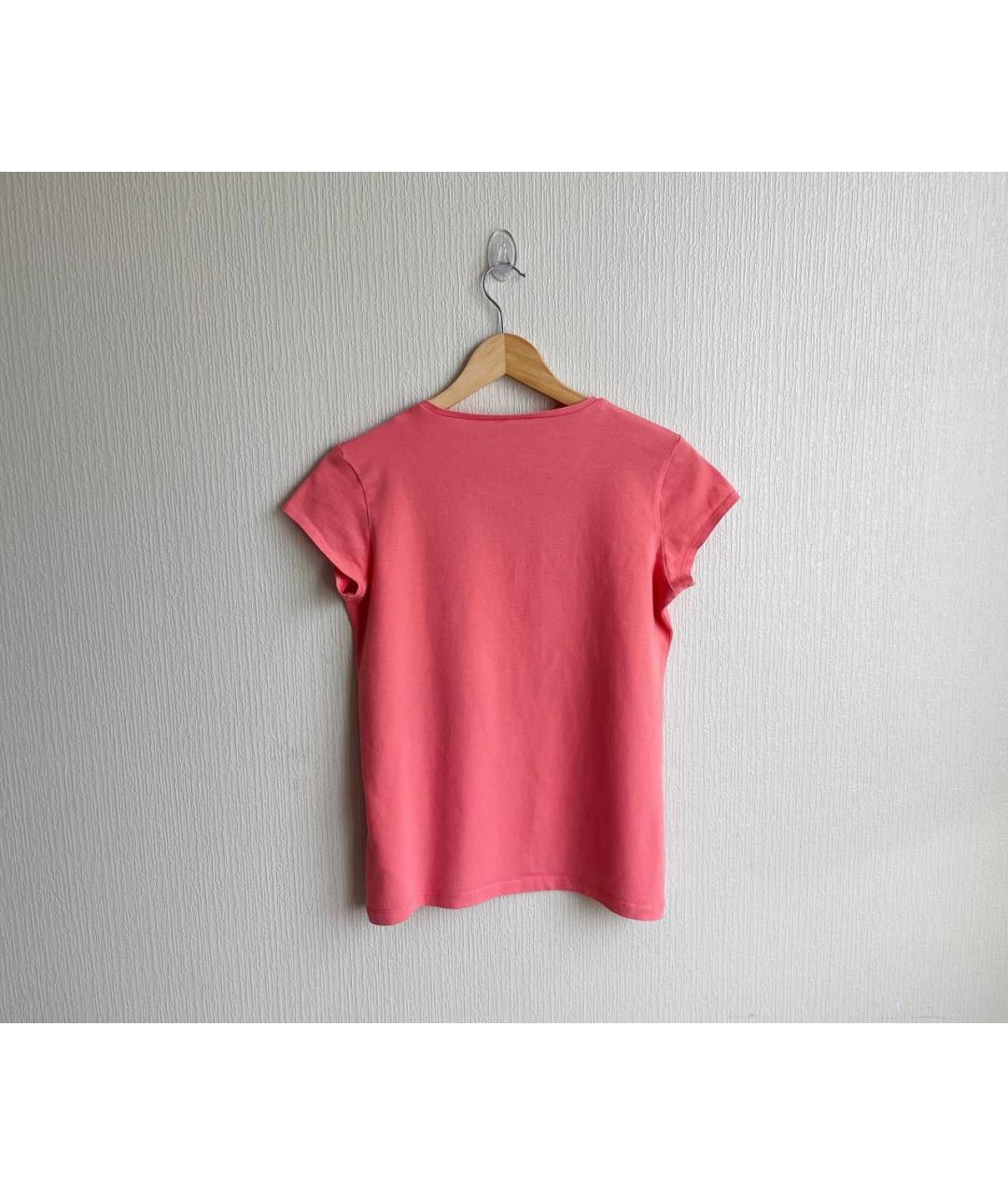 LIU JO Розовый хлопковый детская футболка / топ, фото 2